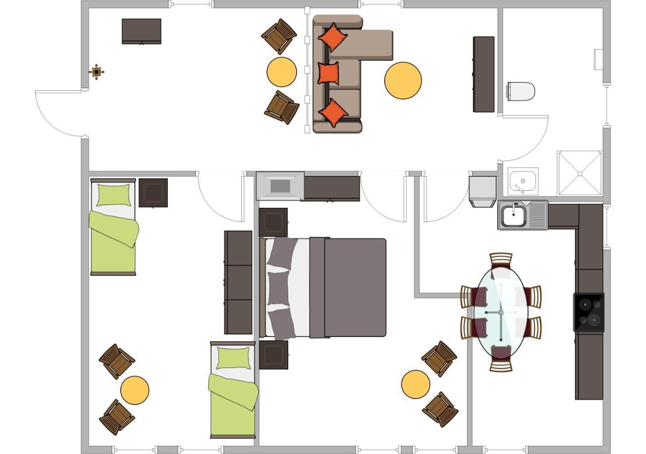 קאסל Ferienwohnung Buchenblick מראה חיצוני תמונה